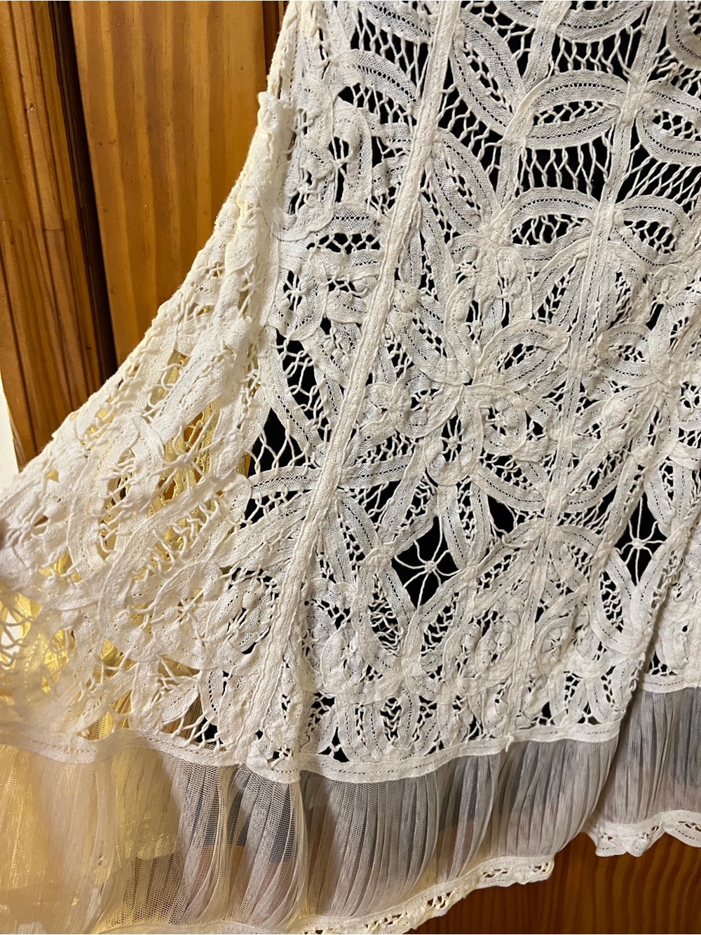 Vintage Betsey Johnson Ivory and Black Dress - Picture 2 of 8